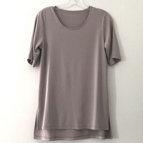 Susan Graver Modern Essentials Liquid Knit Top - Picture 4 of 7